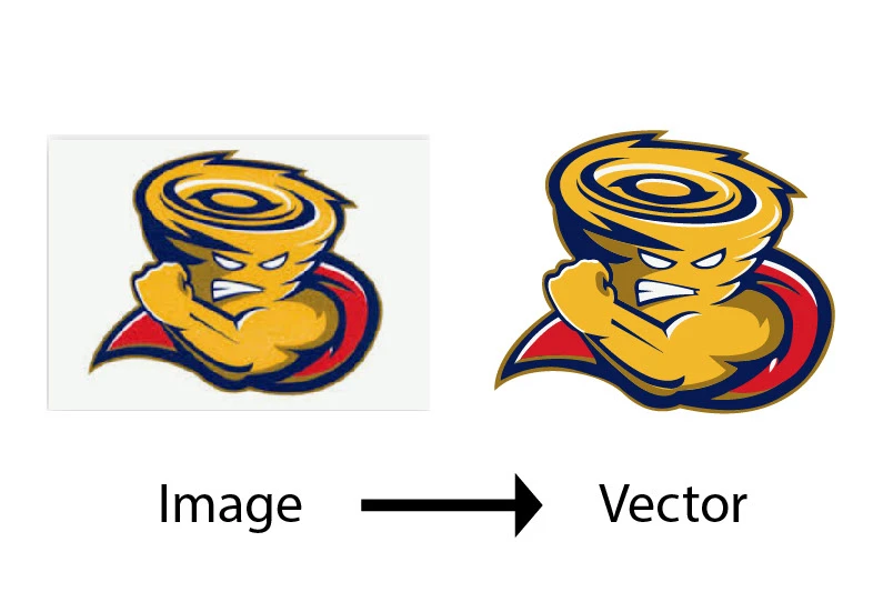 raster to vector, Digital path Studio